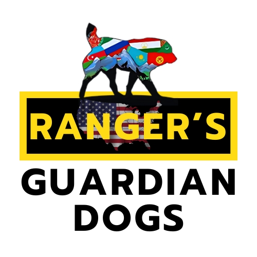 Ranger's Guardian Dogs main logo with white background.