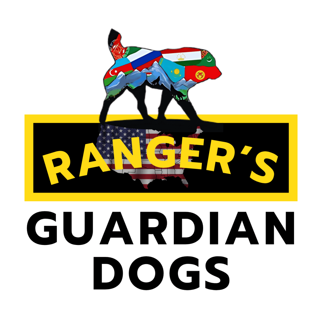 Ranger's Guardian Dogs logo brand identity.