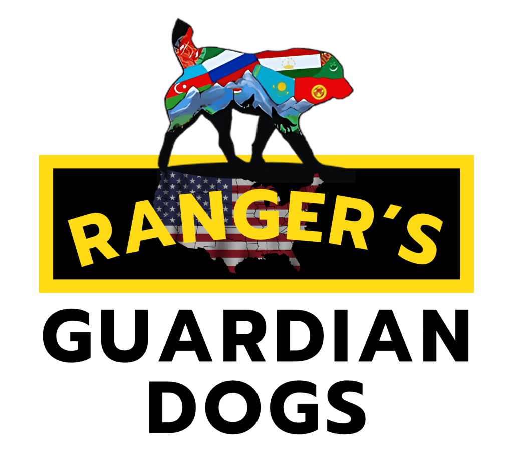 Ranger's Guardian Dogs logo brand identity.